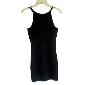 Garage Clothing Little Black Halter Dress Size Small